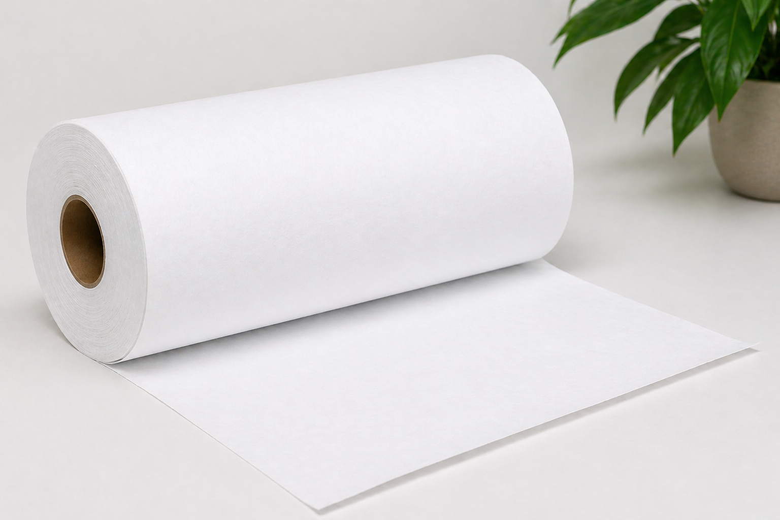 Soluções personalizadas em papel em rolo